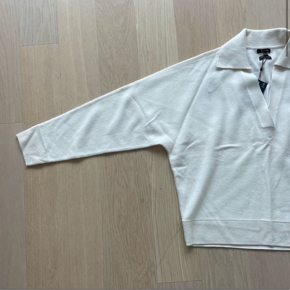 MASSIMO DUTTI Cashmere Wool Collared Sweater | S - Picture 4 of 7